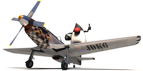 DukeP51thumbsup-small