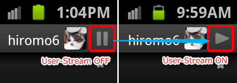 twitcle_userstream