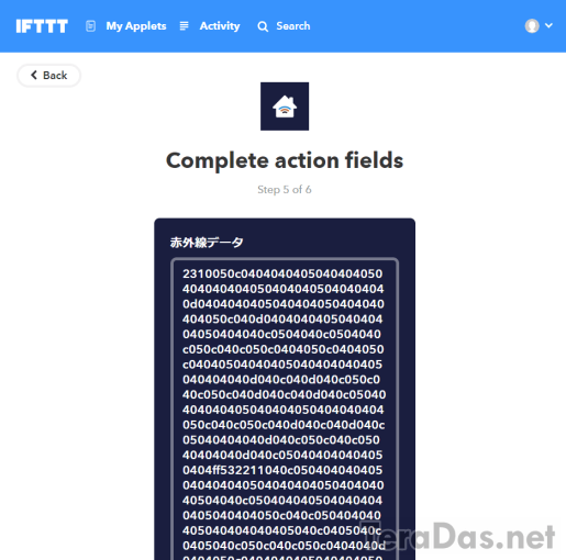 how_to_use_custom_infrared_on_ifttt_5_sh