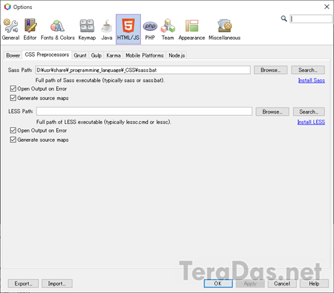 how_to_use_dart_sass_on_netbeans_11_sh